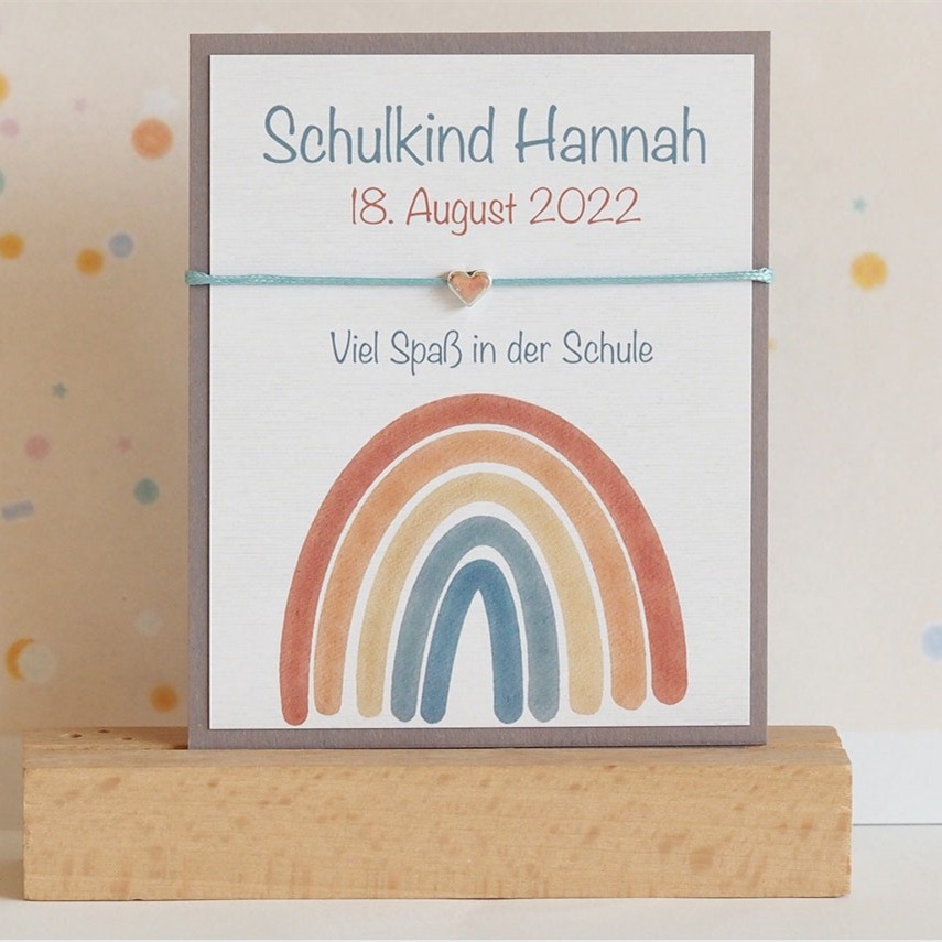 Erster Schultag Schulanfang Armband Für Mama und mich