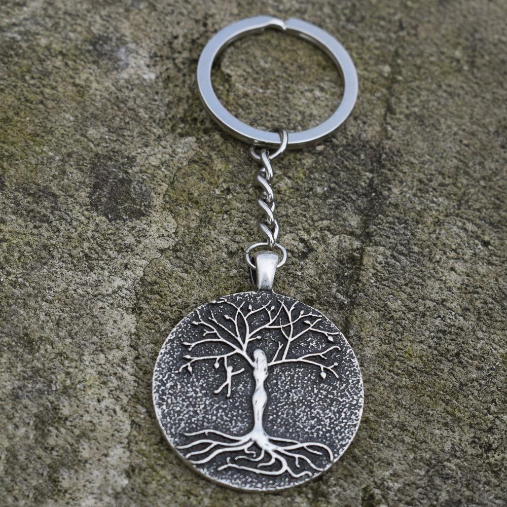 Mama & 1 verspieltes Kind 'Baum des Lebens' Anhänger
