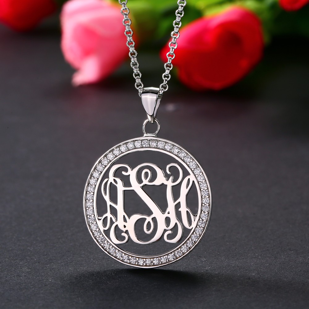 Monogramm-Halskette