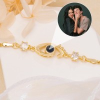 Individuelles Fotoprojektionsarmband für Valentinstag-Geschenkideen für Paare, Seelenverwandte