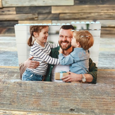 Personalisierte Foto-Block Puzzle Ziegel Andenken für Familie Geschenk