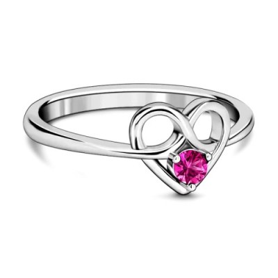 Infinity Liebesversprechen Mutterring Silber