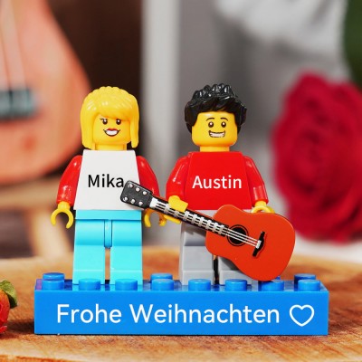 Personalisierte Kleine Figur für Paar Weihnachtsgeschenk