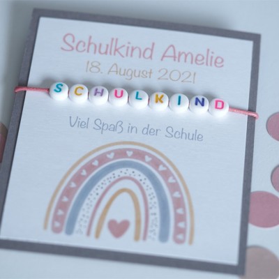 Erster Schultag Schulanfang Armband Für Mama und mich