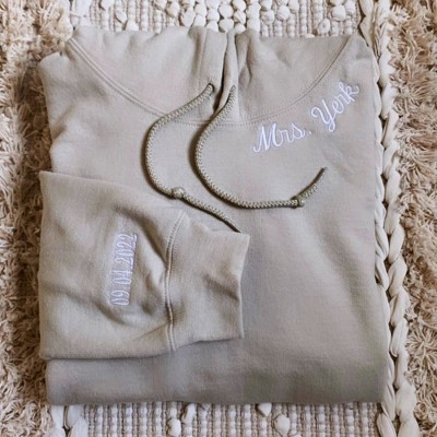 Benutzerdefinierte Mama bestickt Sweatshirt Hoodie mit Kindernamen für Muttertag Geschenkideen