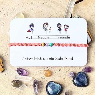 Erster Schultag Schulanfang Armband Für Mama und mich