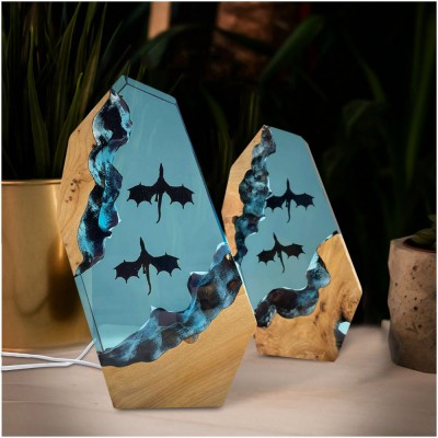 Harz-Holzlampen-Paar-Weihnachtsgeschenkideen