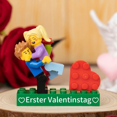 Personalisierte Kleine Figur für Paar Valentinstagsgeschenk