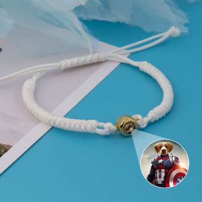 Personalisiert Memorial Fotoprojektion Armband