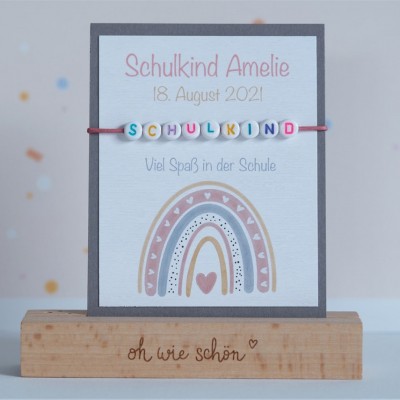 Erster Schultag Schulanfang Armband Für Mama und mich
