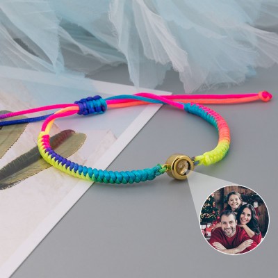 Personalisiertes Fotoprojektionsarmband für Geschenkideen zum ersten Vatertag