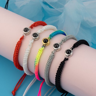 Personalisiert Memorial Fotoprojektion Armband