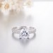 Love You Engagement Wedding Ring