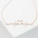 Baby  Heartbeat Necklace  | New Mom Gift