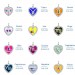 Libra - Personalized Heart Photo  Necklace