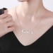 Personalized 6 Names Infinity Symbol Necklace